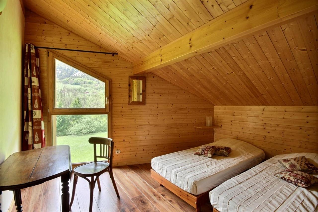 Chalet Wifi - Le Biot - 8 Personnes - Chalet Morand Екстериор снимка