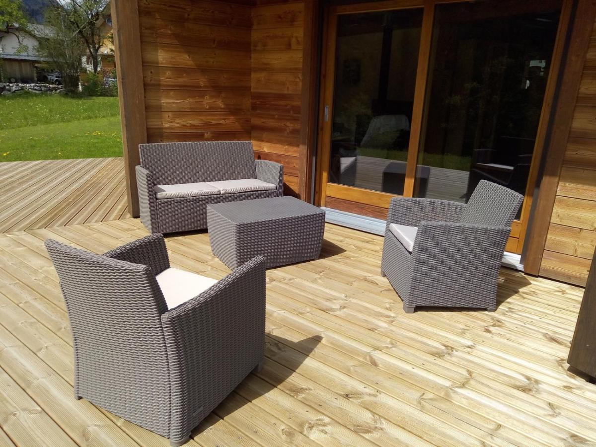 Chalet Wifi - Le Biot - 8 Personnes - Chalet Morand Екстериор снимка